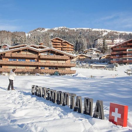 Apartment with Garden Daltons 1 Crans-Montana Exterior foto