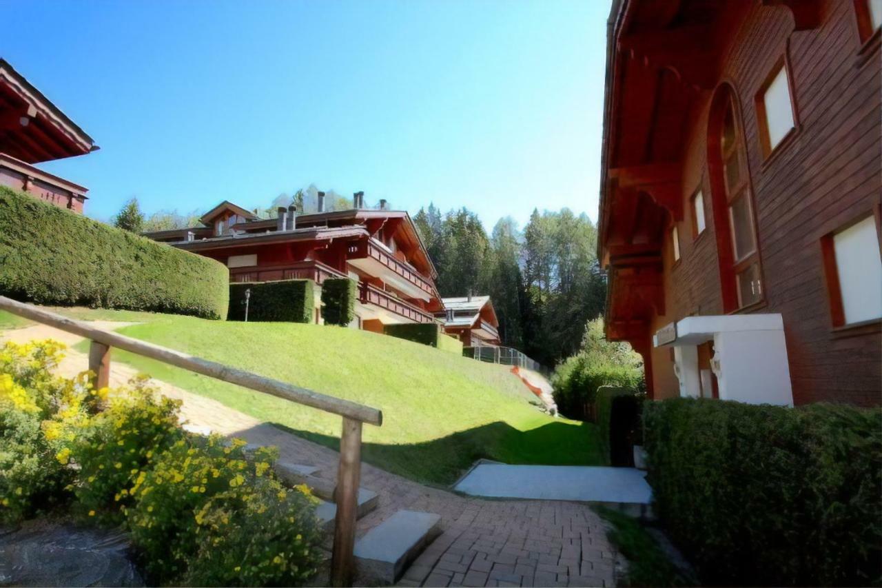 Apartment with Garden Daltons 1 Crans-Montana Exterior foto