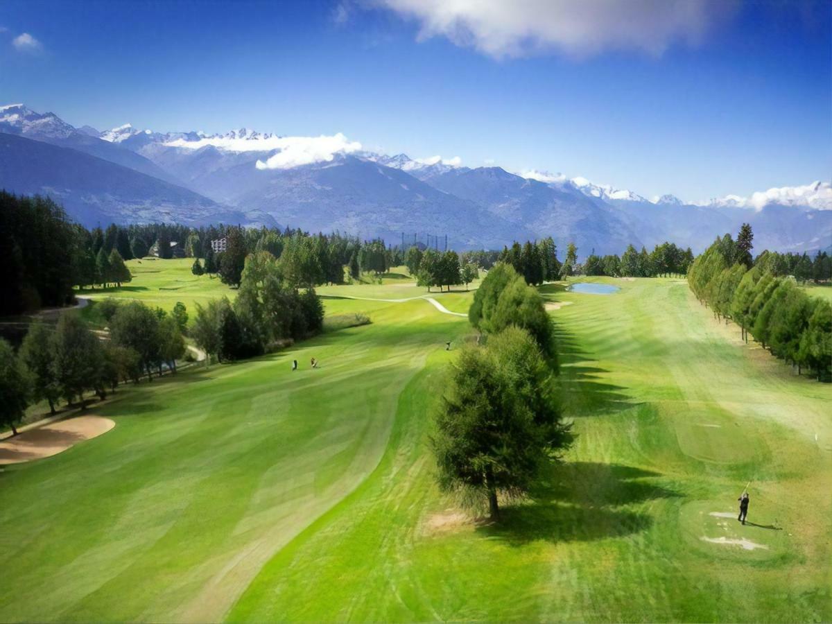 Apartment with Garden Daltons 1 Crans-Montana Exterior foto