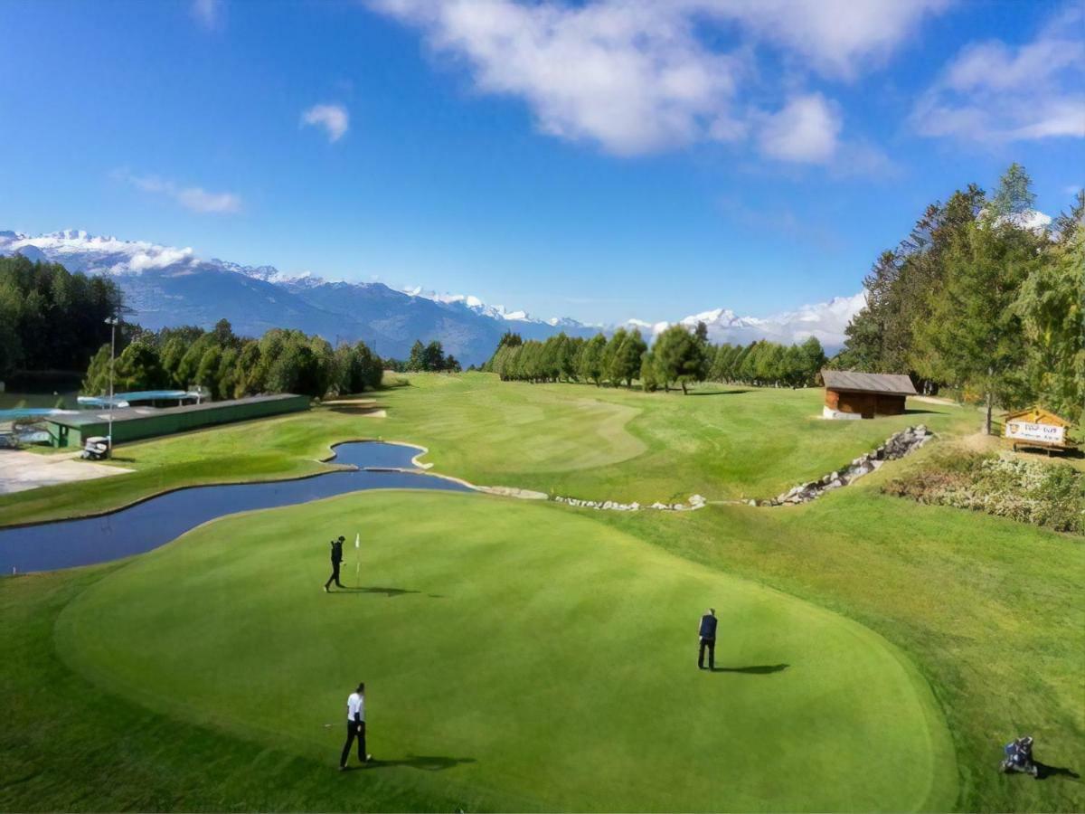 Apartment with Garden Daltons 1 Crans-Montana Exterior foto